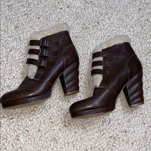 See By Chloe Shearling Fur Lined Boots